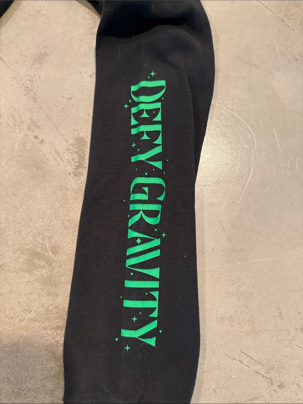 GAP Wicked Elphaba Graphic Black and Green Kids Pajama Set